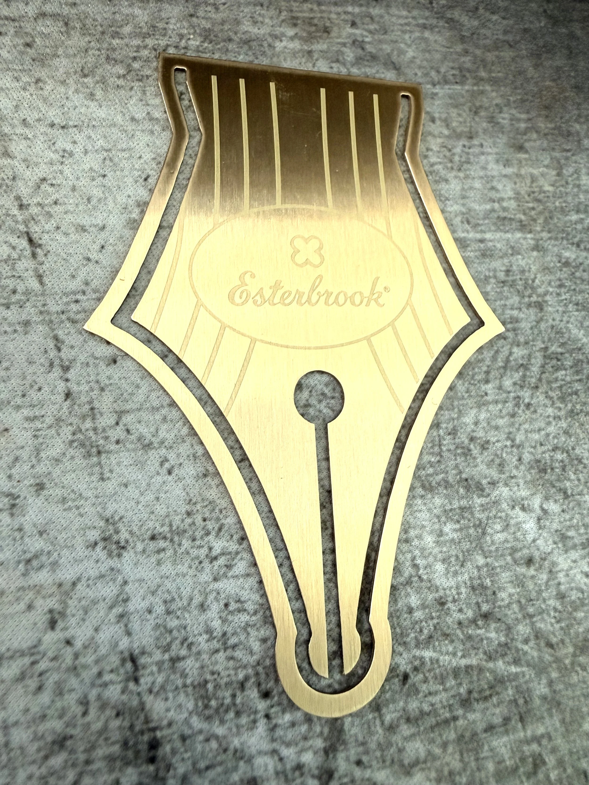 Esterbrook Brass Nib Bookmark Review