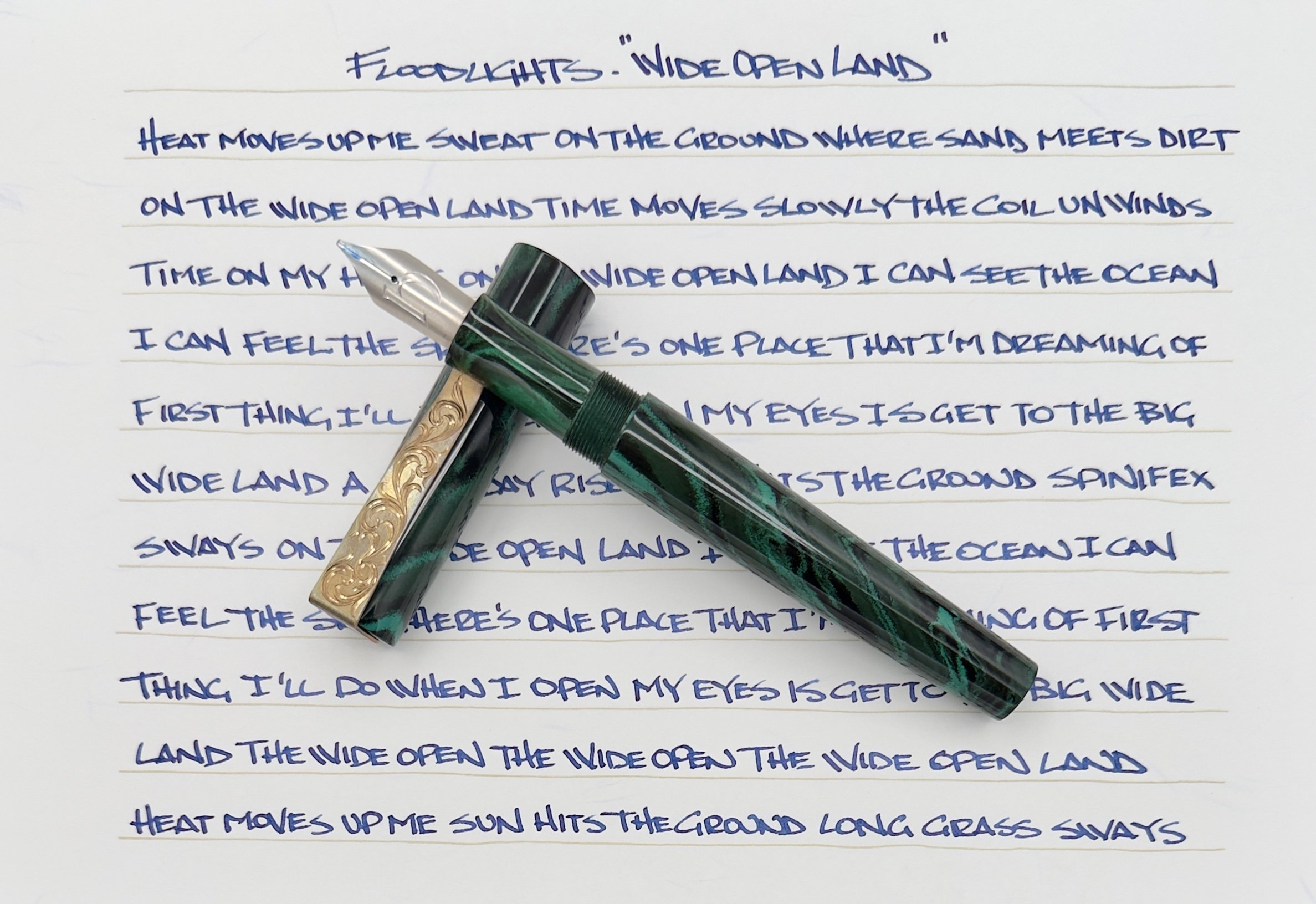 Hooligan Fountain Pen Writing