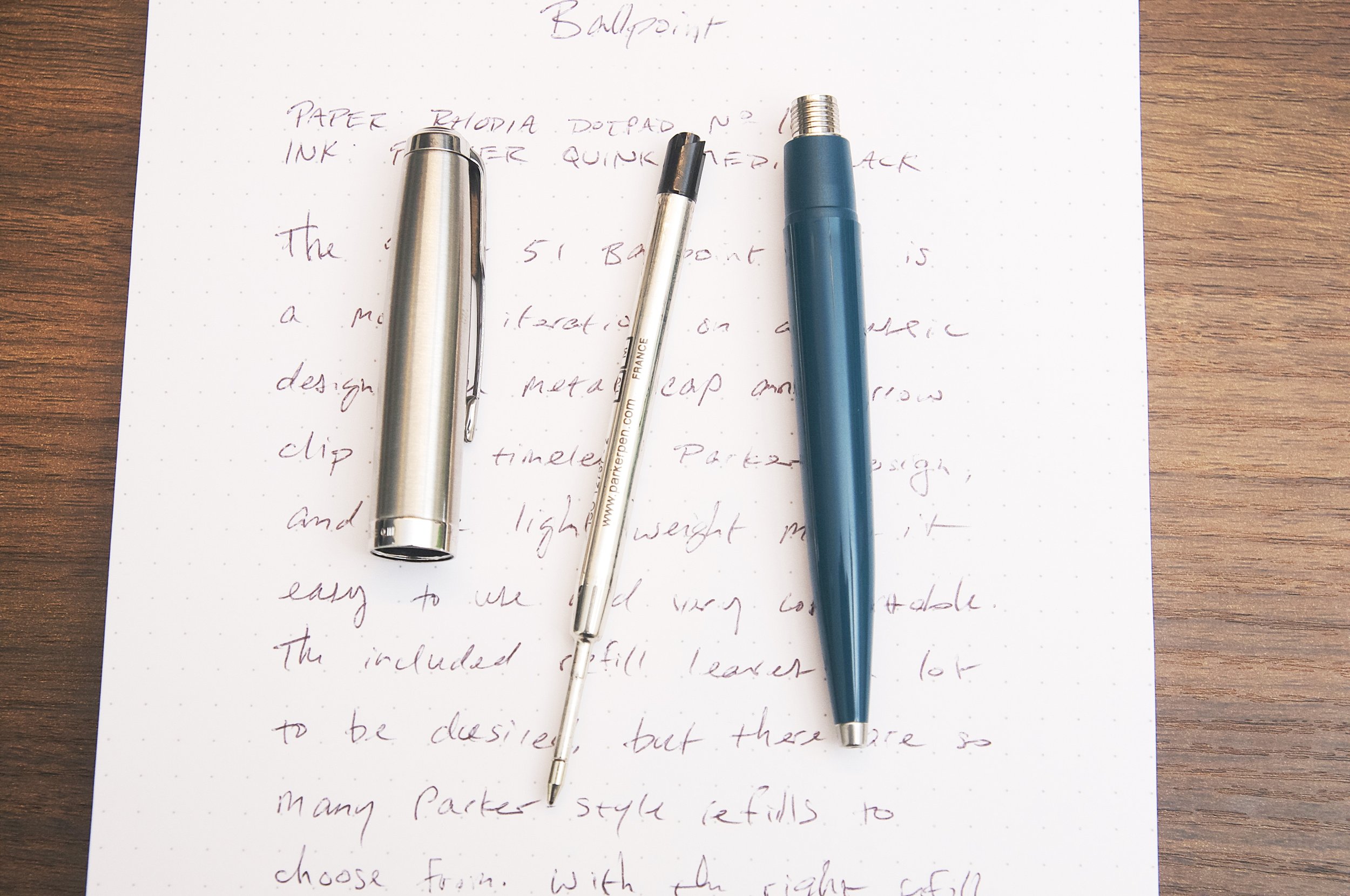 Review: Parker Jotter Ballpoint Pen - The Well-Appointed Desk