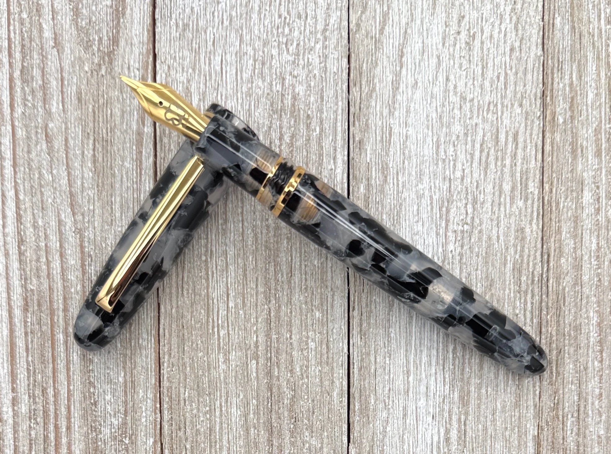 Esterbrook Estie Tortoise Noir Fountain Pen Nib