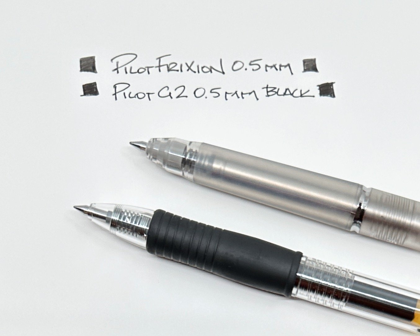 Pilot Frixion Ball Knock Retractable Gel Ink Pen - 0.5mm, 10 Colors