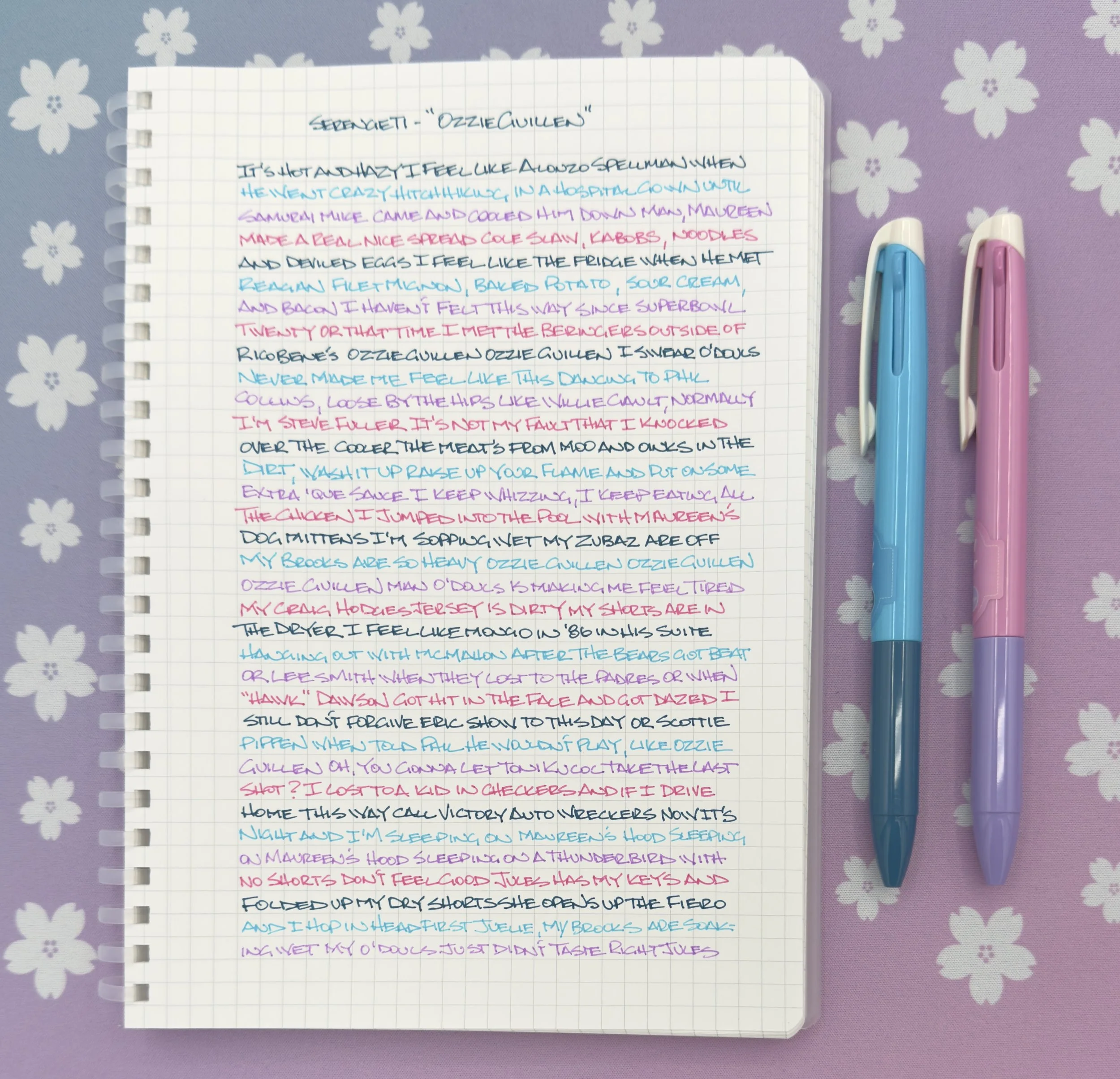 Writech Dual Color Multi Pen Notebook