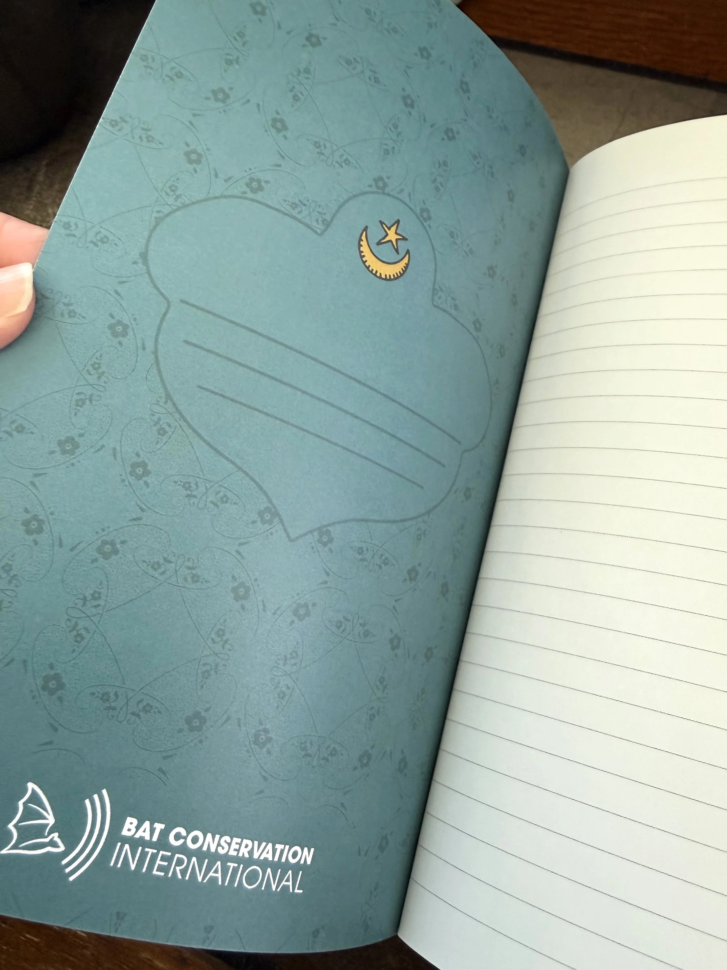 Retro 51 X Denik X Bat Conservation International Notebook Inside Cover