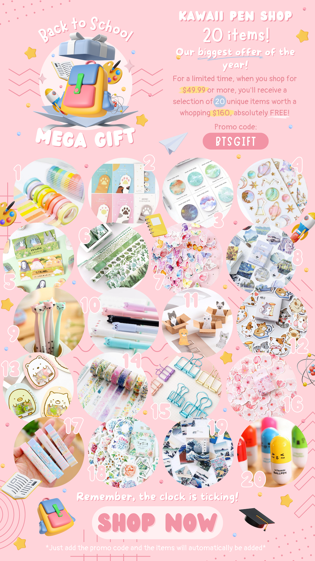 Kawaii stationery - Hi! We're coming back with a huge restock! You can  order via DM or !