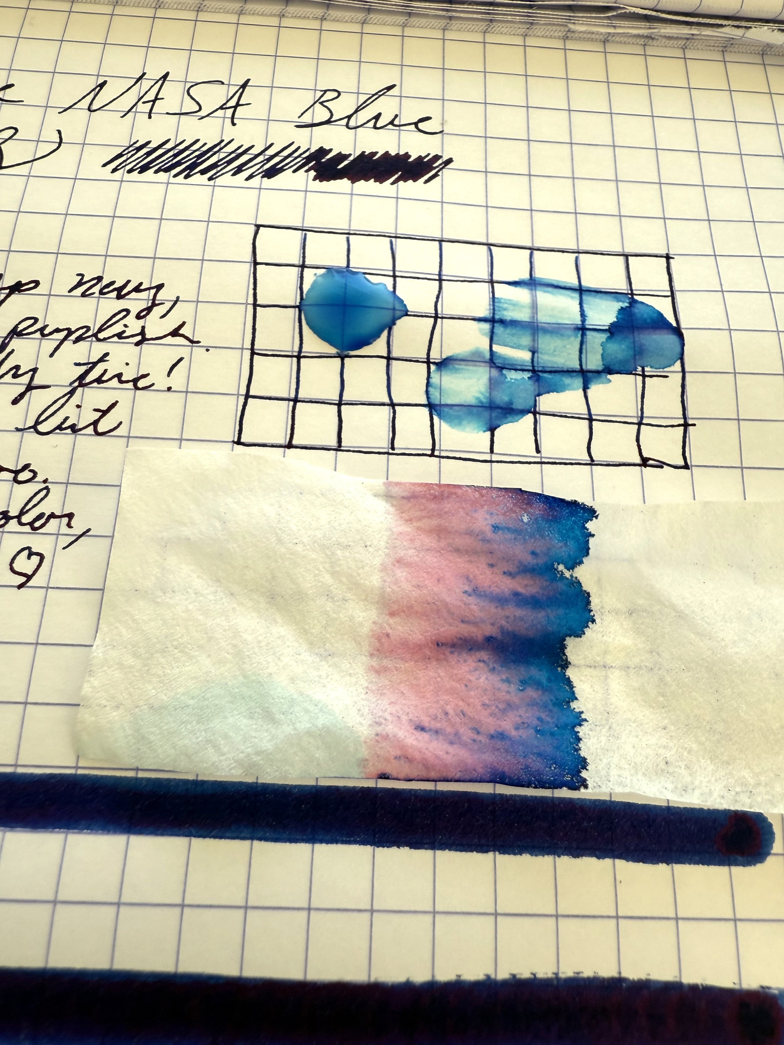 Colorverse NASA Blue Ink Chromatography