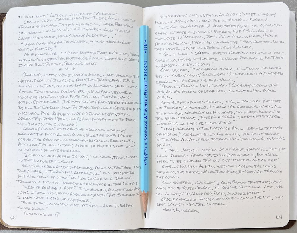 Mitsubishi 9800VB Pencil Review