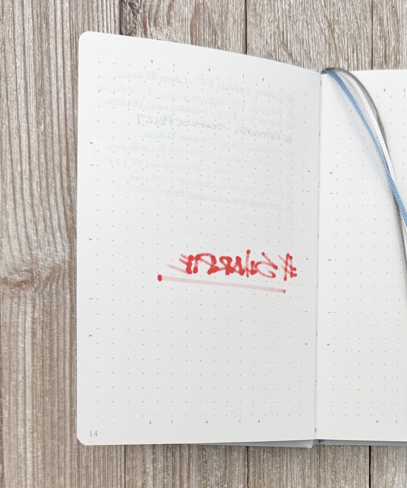 Maruman Mnemosyne Journal A6 Sharpie