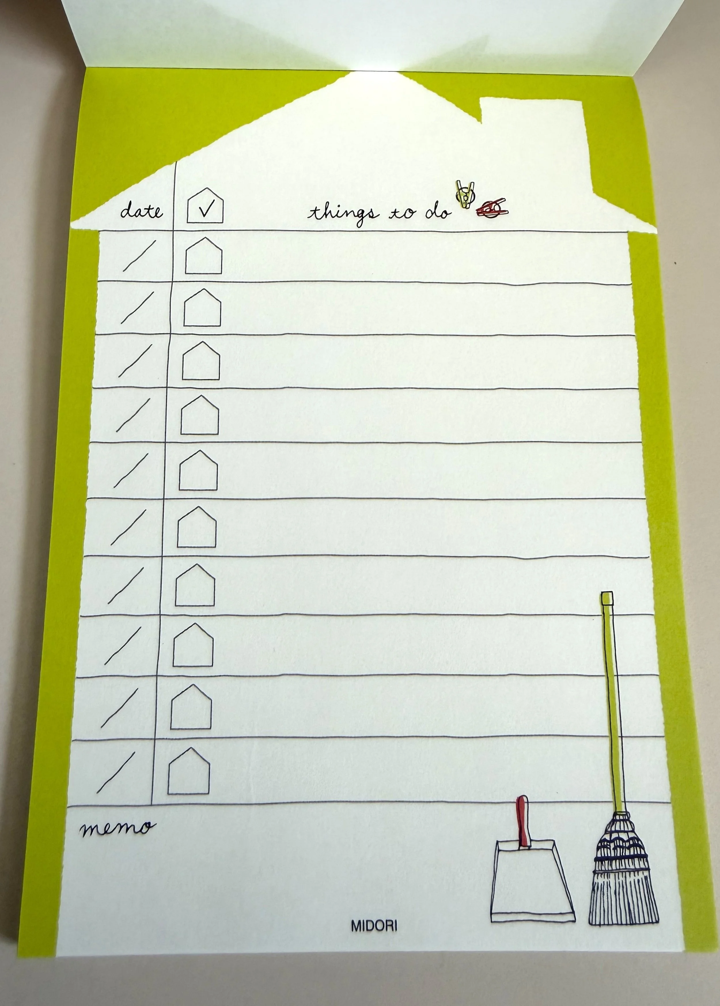 Midori To Do List Household