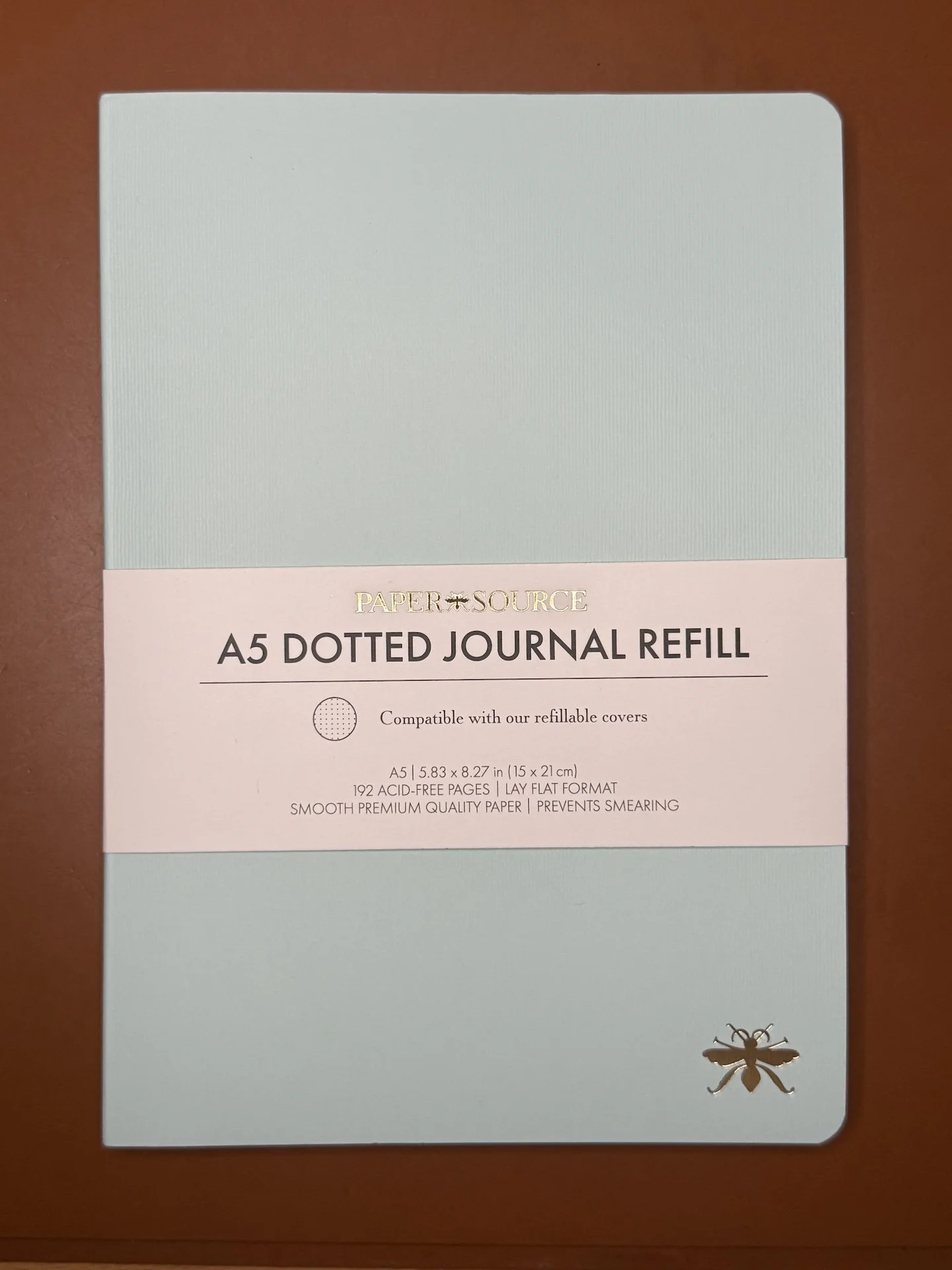 Paper Source A5 Dotted Journal Refill Notebook Review