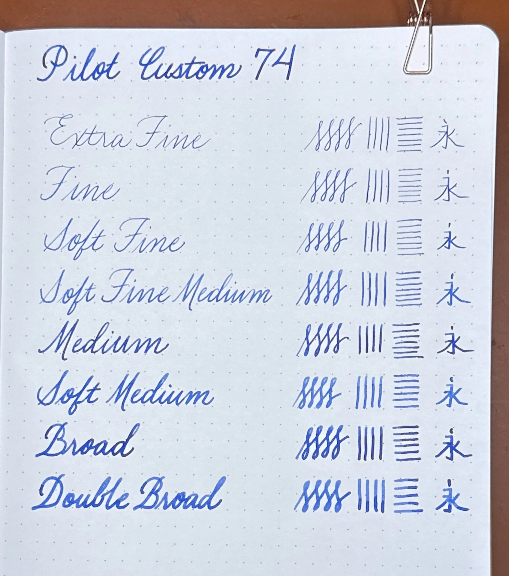 Piolet Ranking Pilot Custom 74 - Ranking the Nibs — The Pen Addict