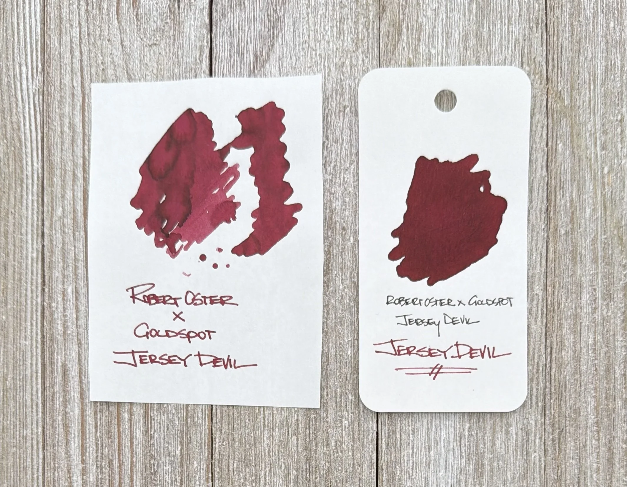 Goldspot x Robert Oster The Jersey Devil