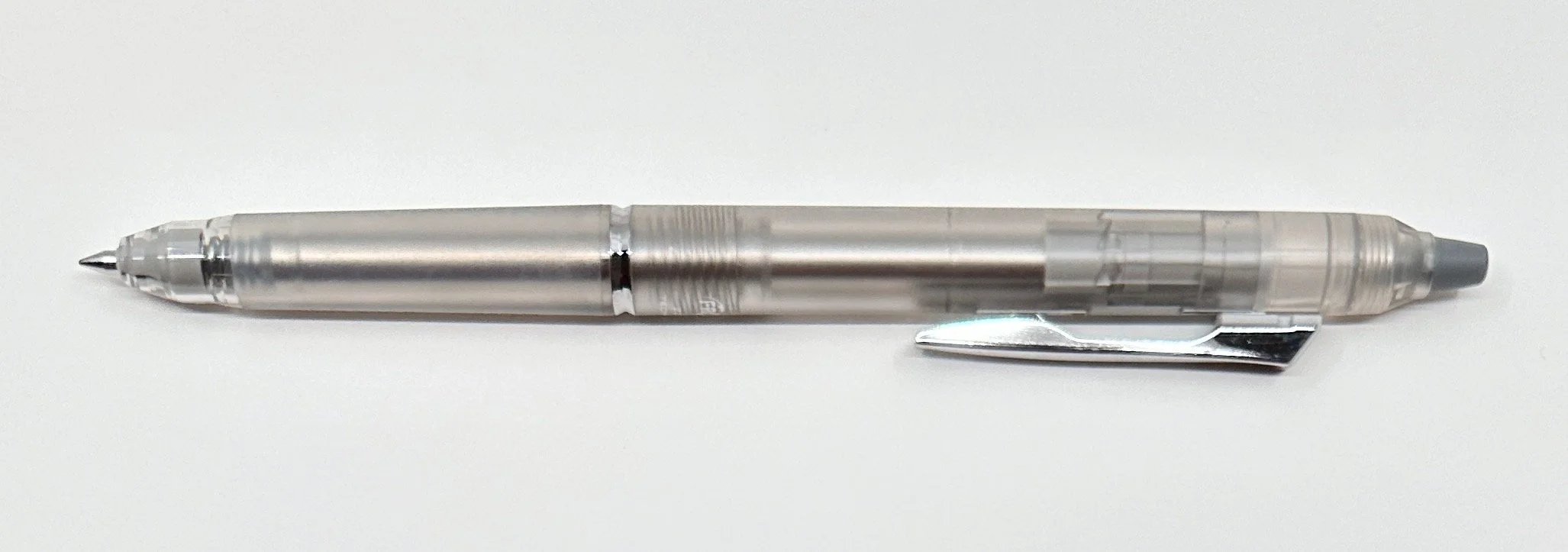 Pilot Frixion Knock Zone Ballpoint Pen – Erasable, 0.4mm & 0.5mm – Black Barrel, Multicolor Ink – Made In Japan