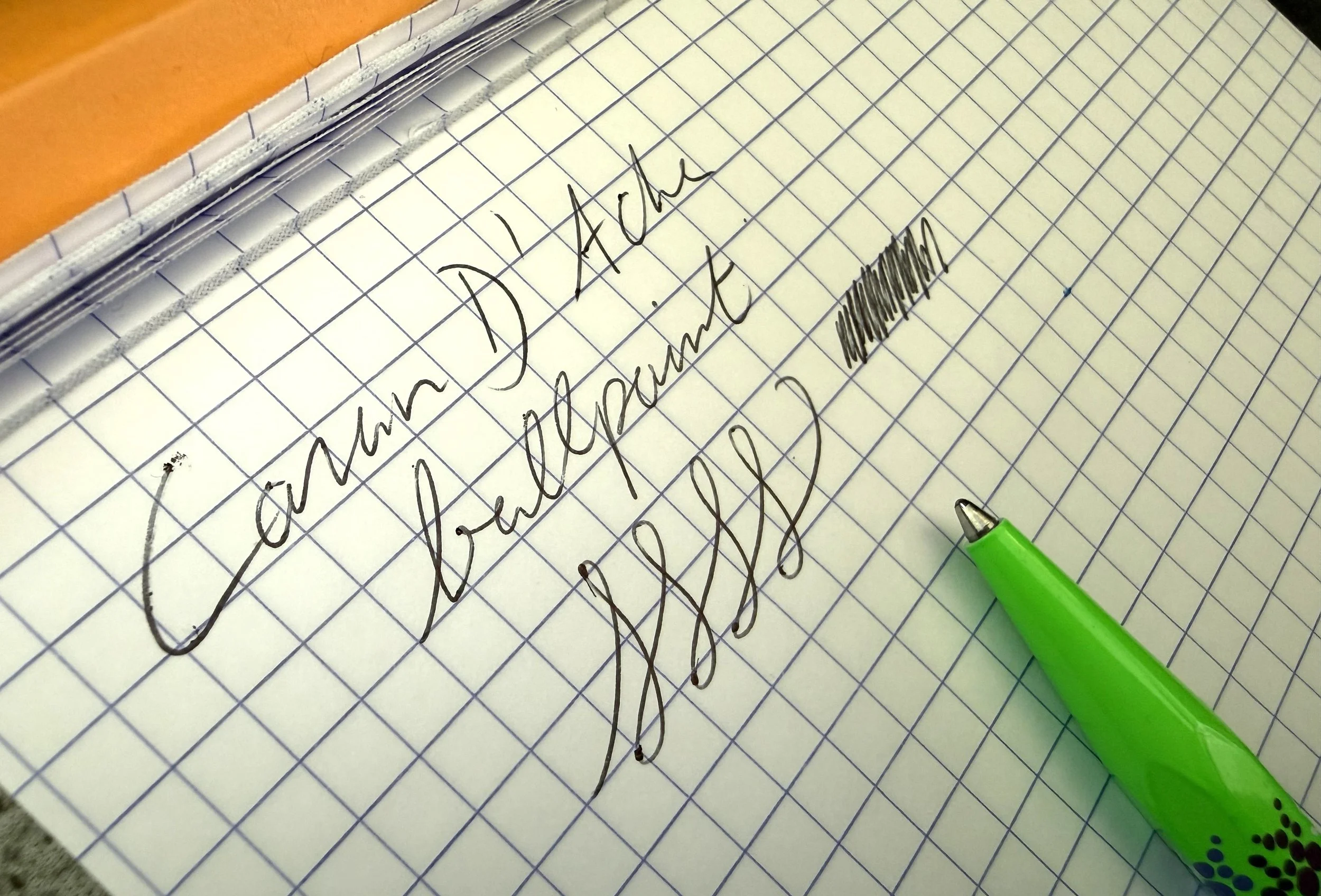 Caran d'Ache 849 Germanier Writing