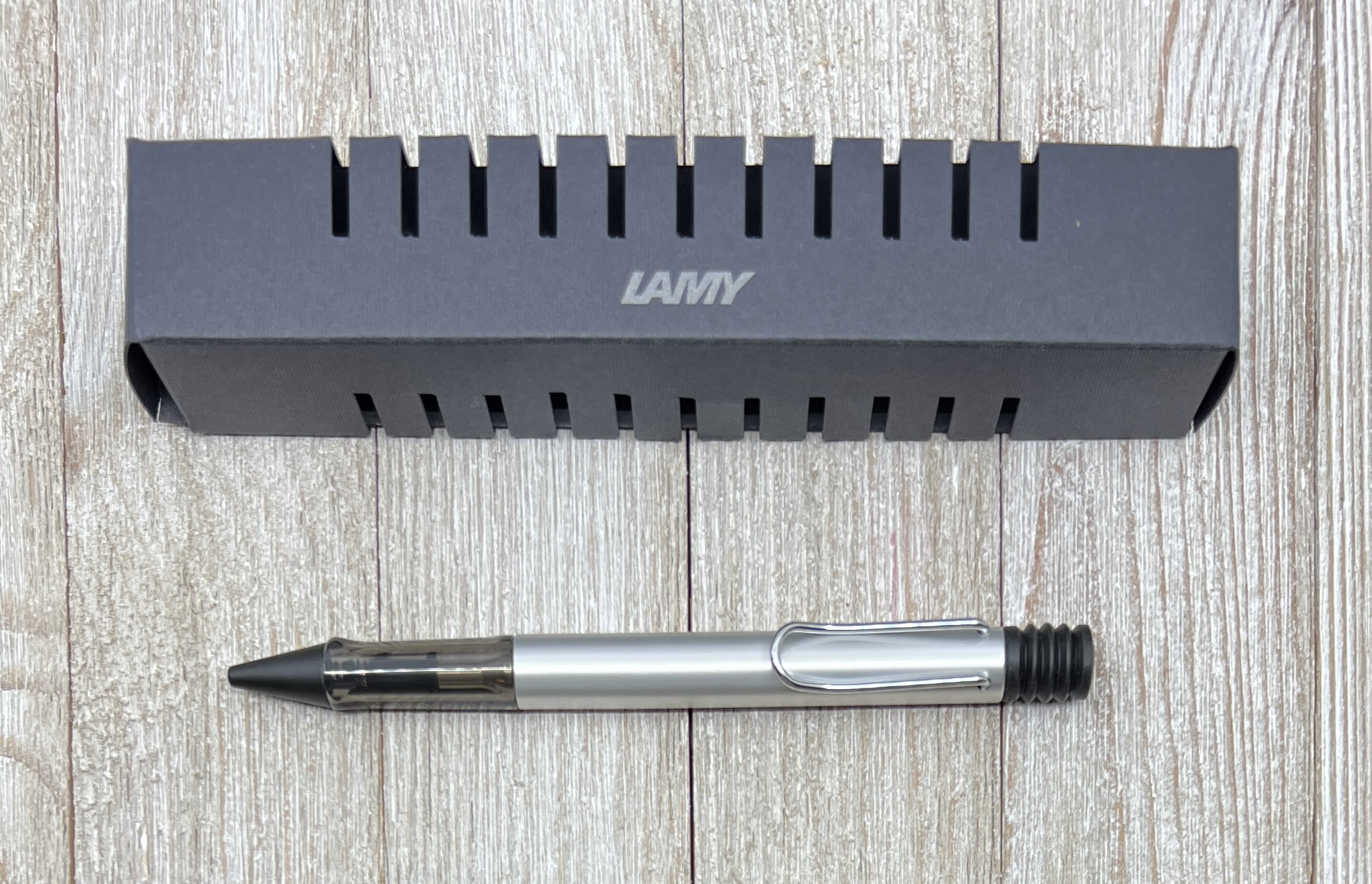 Lamy AL-Star Whitesilver Ballpoint Review — The Pen Addict
