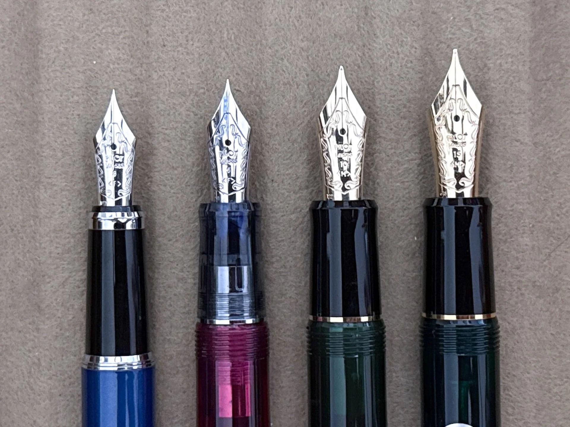 Pilot Nib Sizes