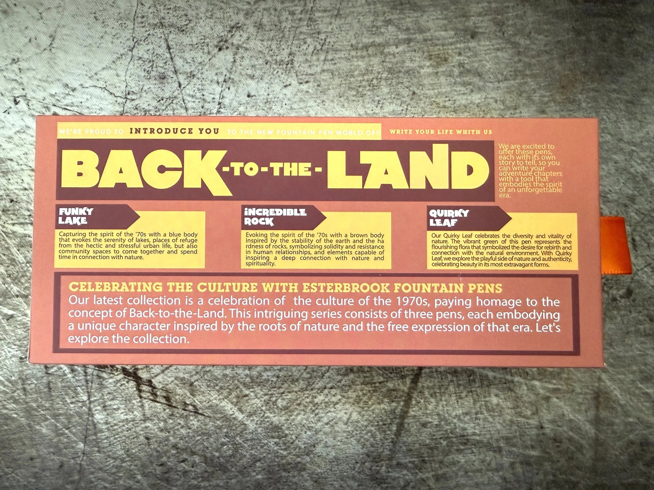 Esterbrook Estie Back to the Land Box