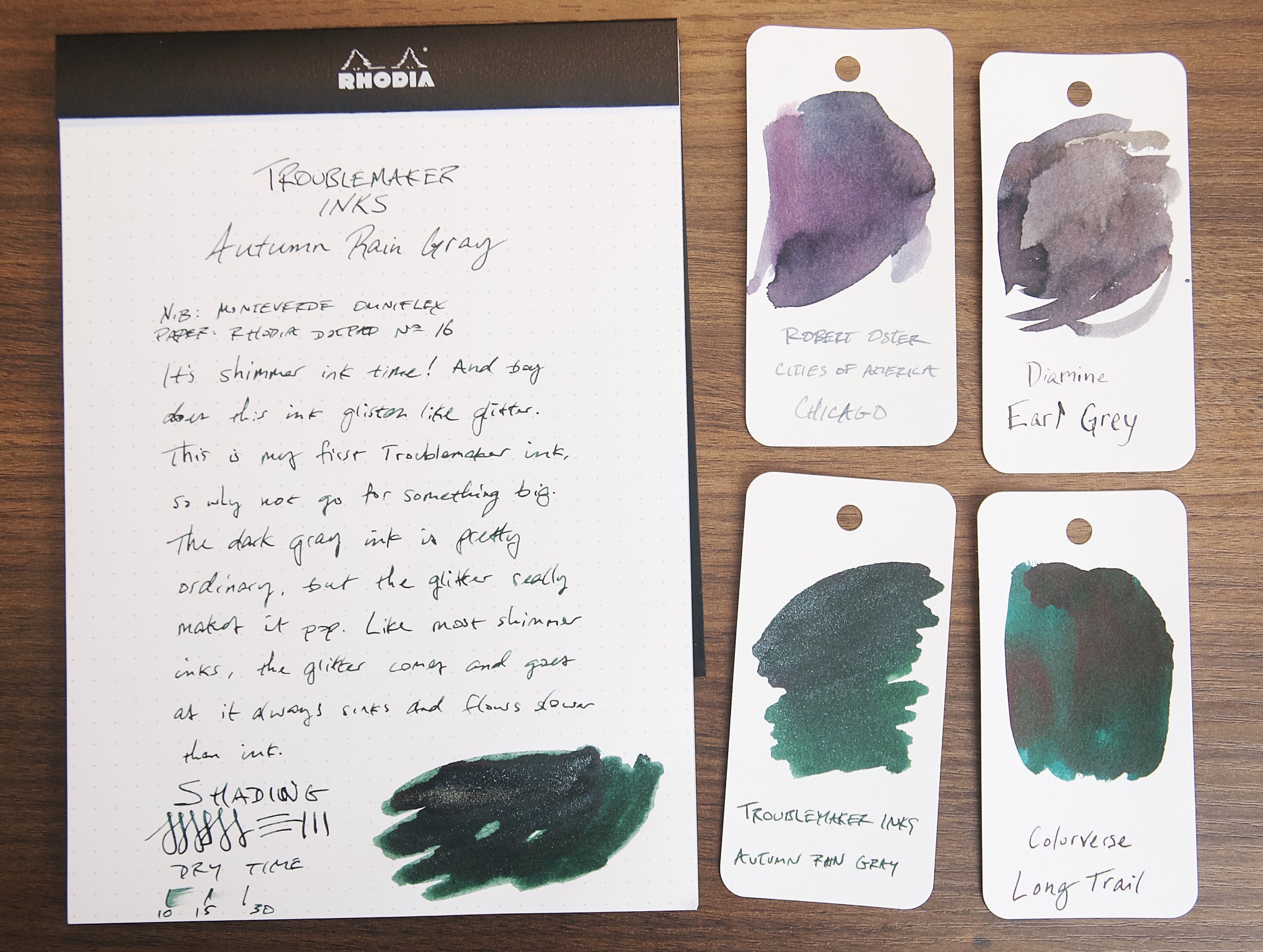 Birmingham Pen Company Pennsylvania Slate Ink Review — The Pen Addict