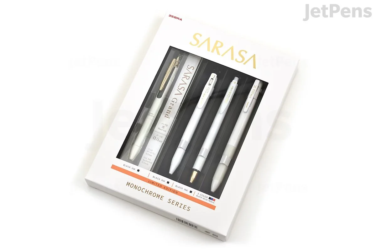 Zebra Sarasa Gel Pen Monochrome Series