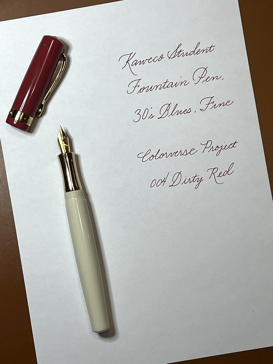 Kaweco Student Fountain Pen - 30's Blues Review — The Pen Addict