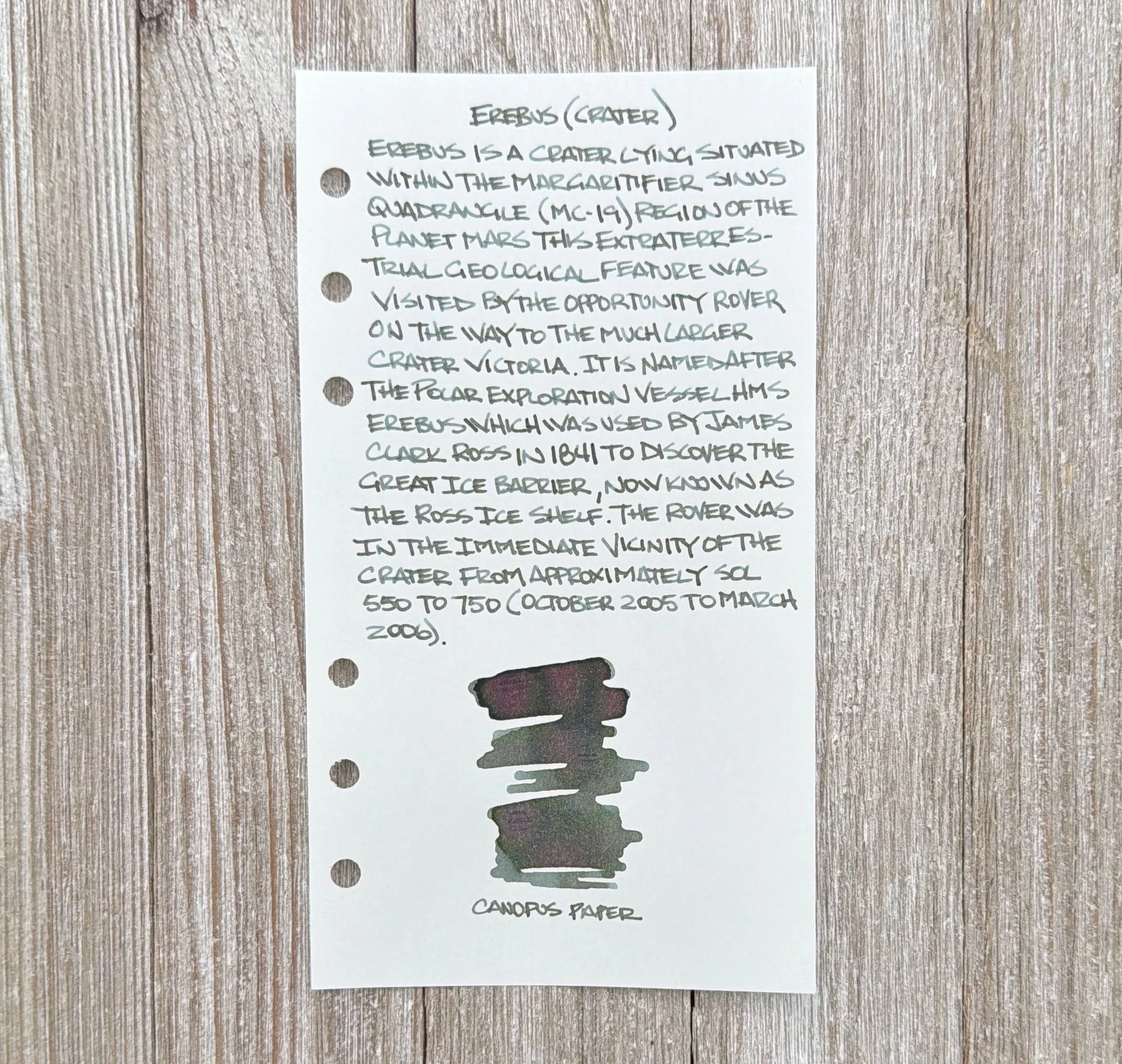 Colorverse Erebus Crater Ink Canopus
