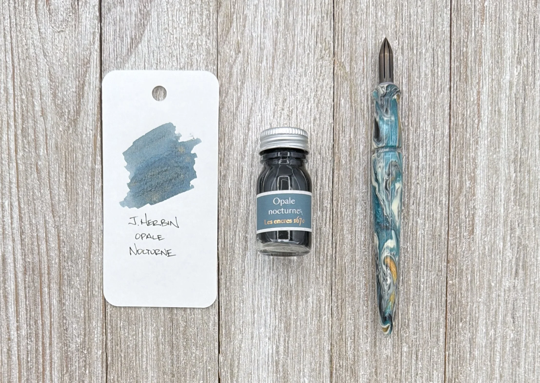 J. Herbin Opale Nocturne Ink