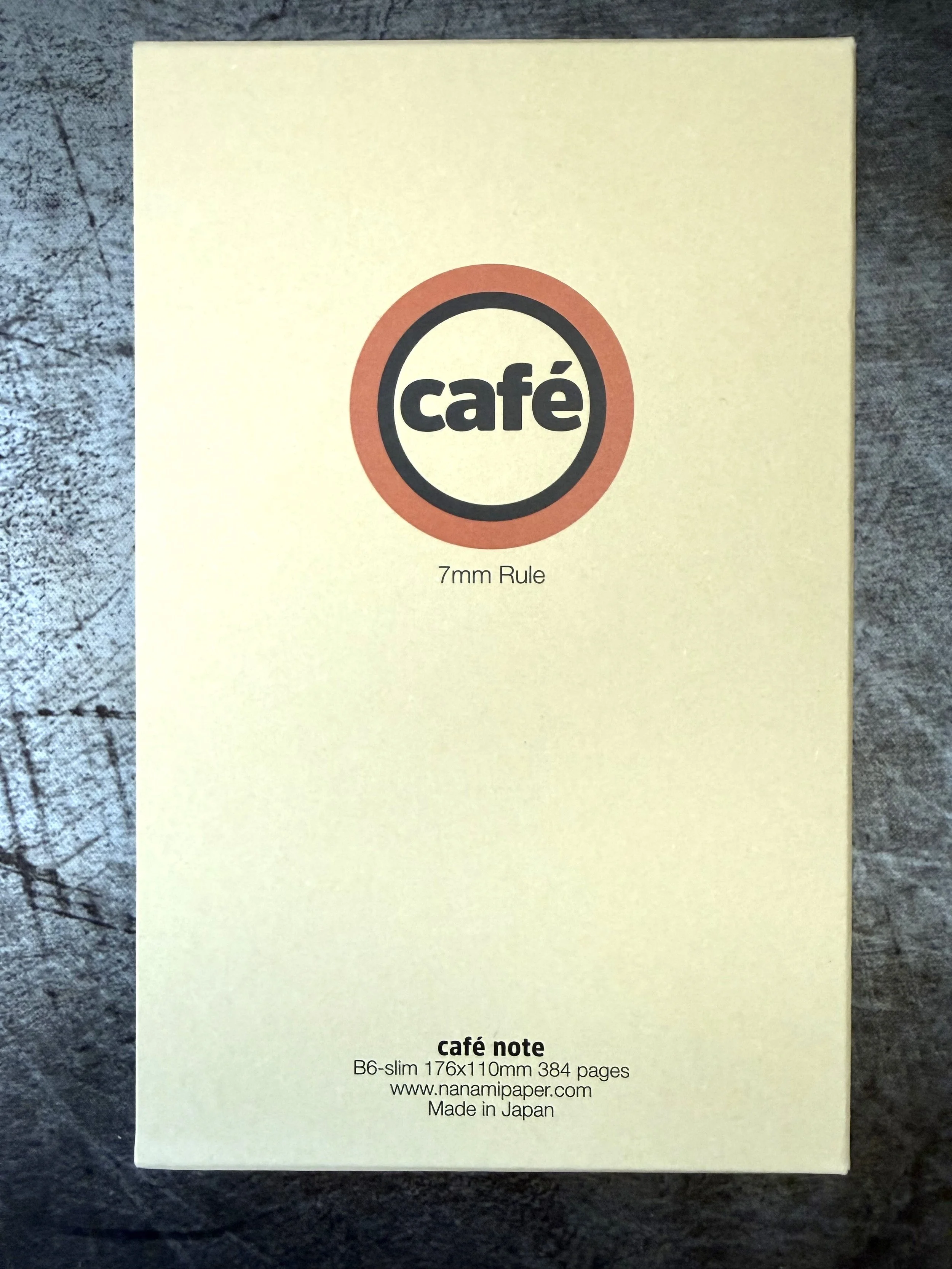 Nanami Paper Tomoe River Cafe Note B6 Slim Review