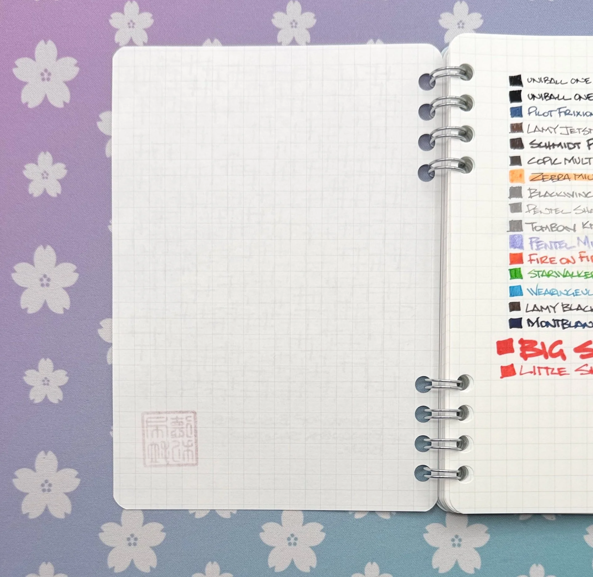 LIFE Ramune Notebook KOP Back