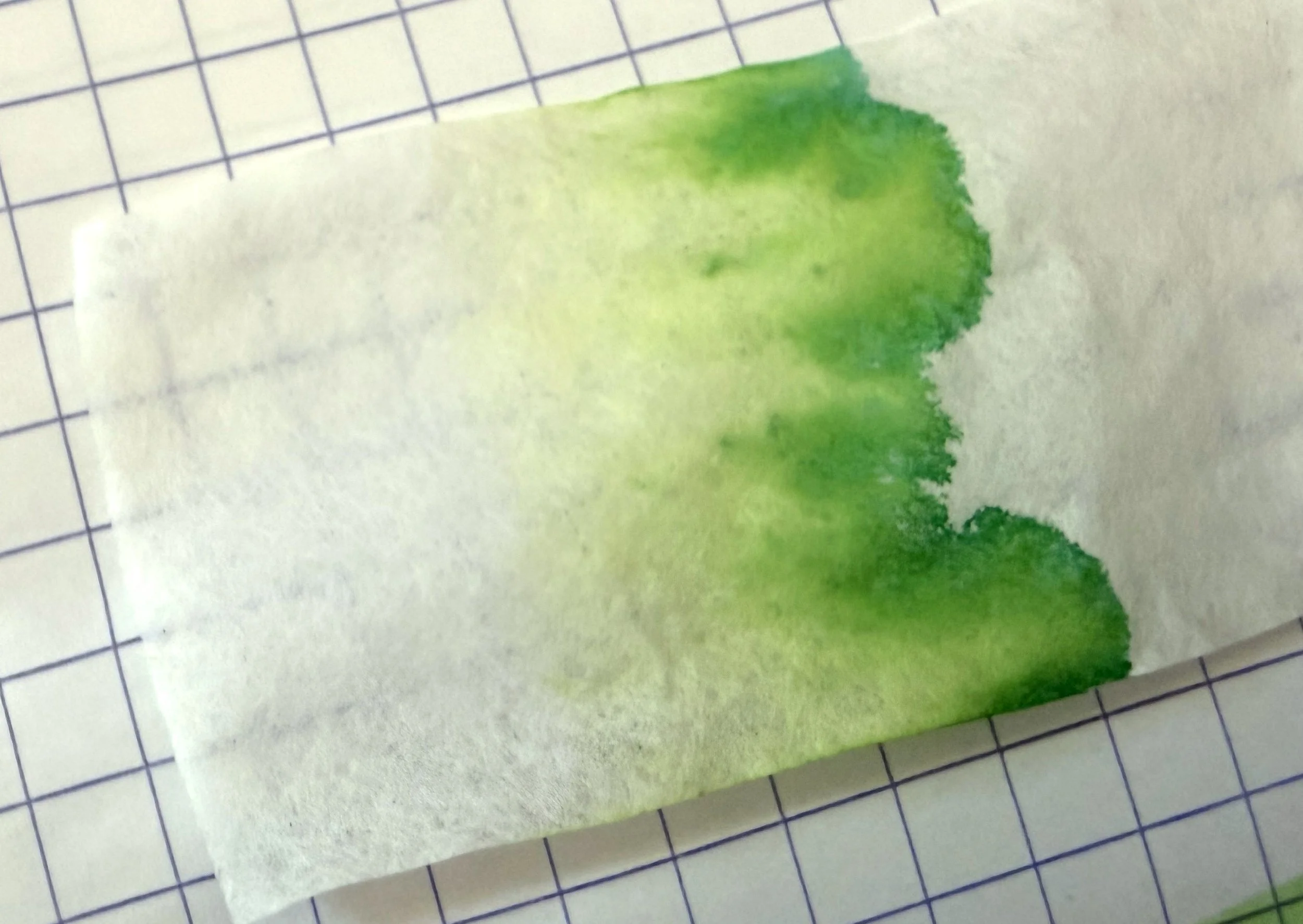 DeAtramentis Absinthe Ink Chromatography