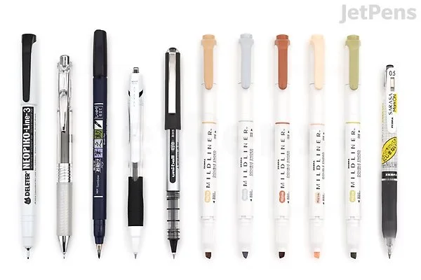JetPens Mildliner Sampler