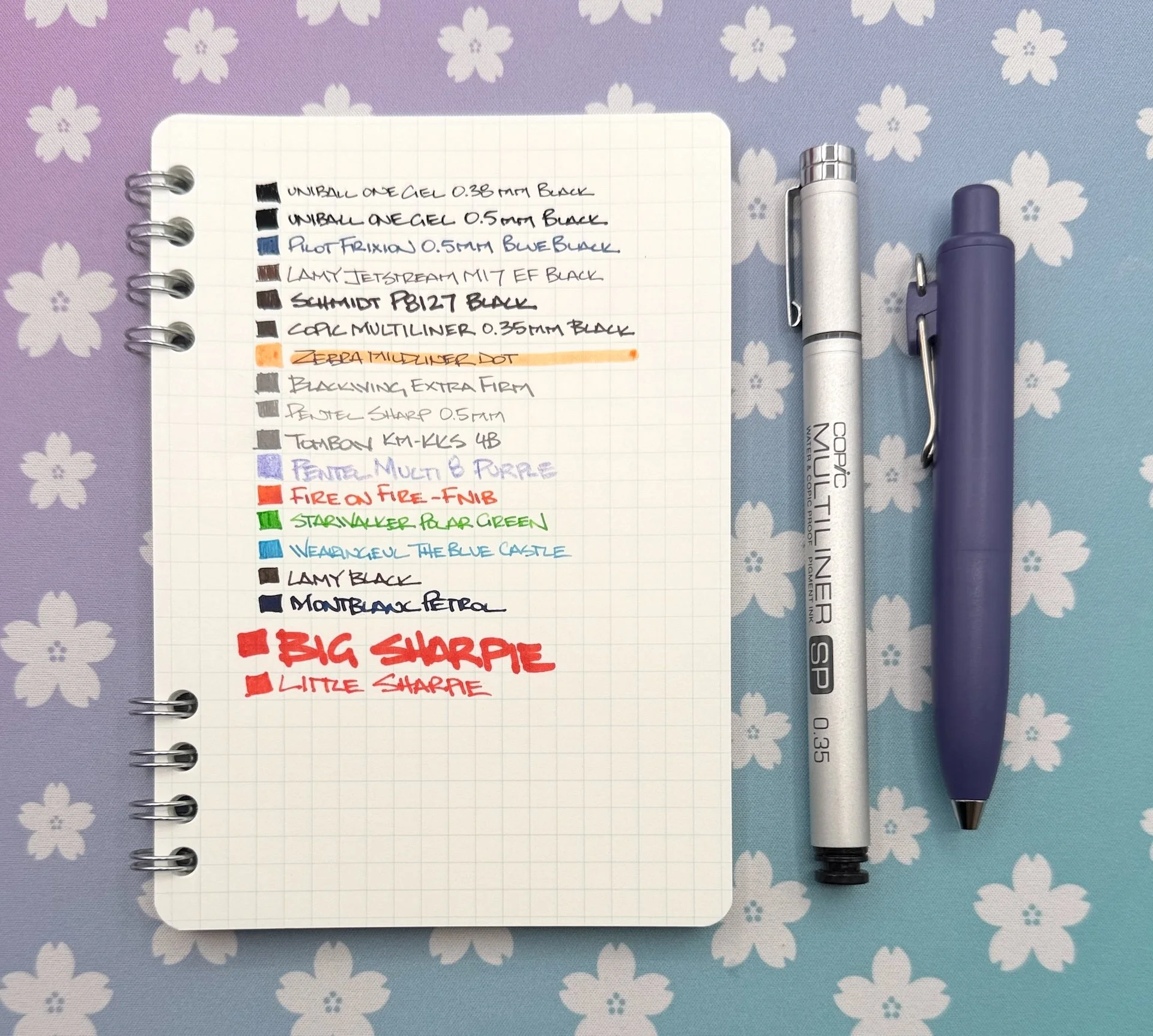 LIFE Ramune Notebook Writing