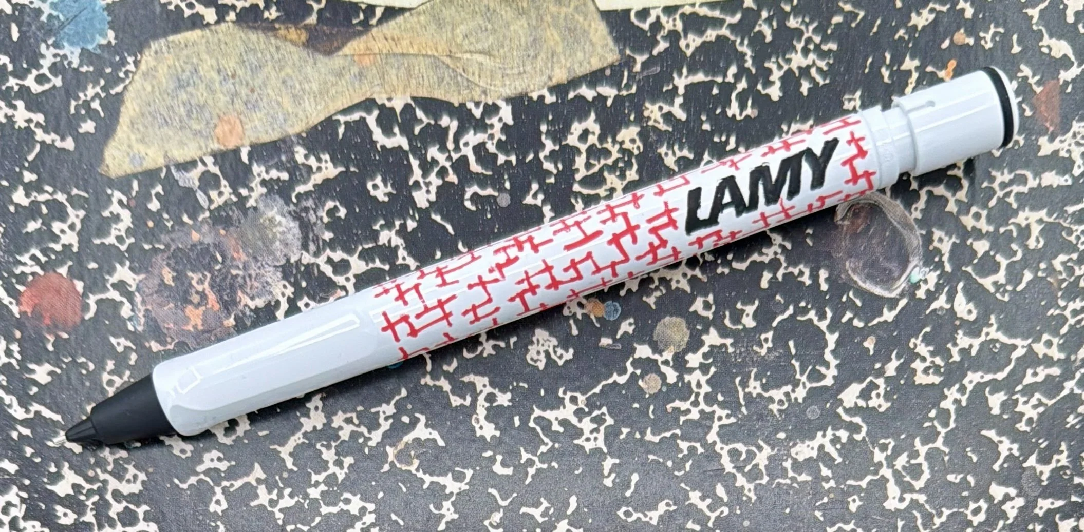 Painted LAMY Safari Pencil