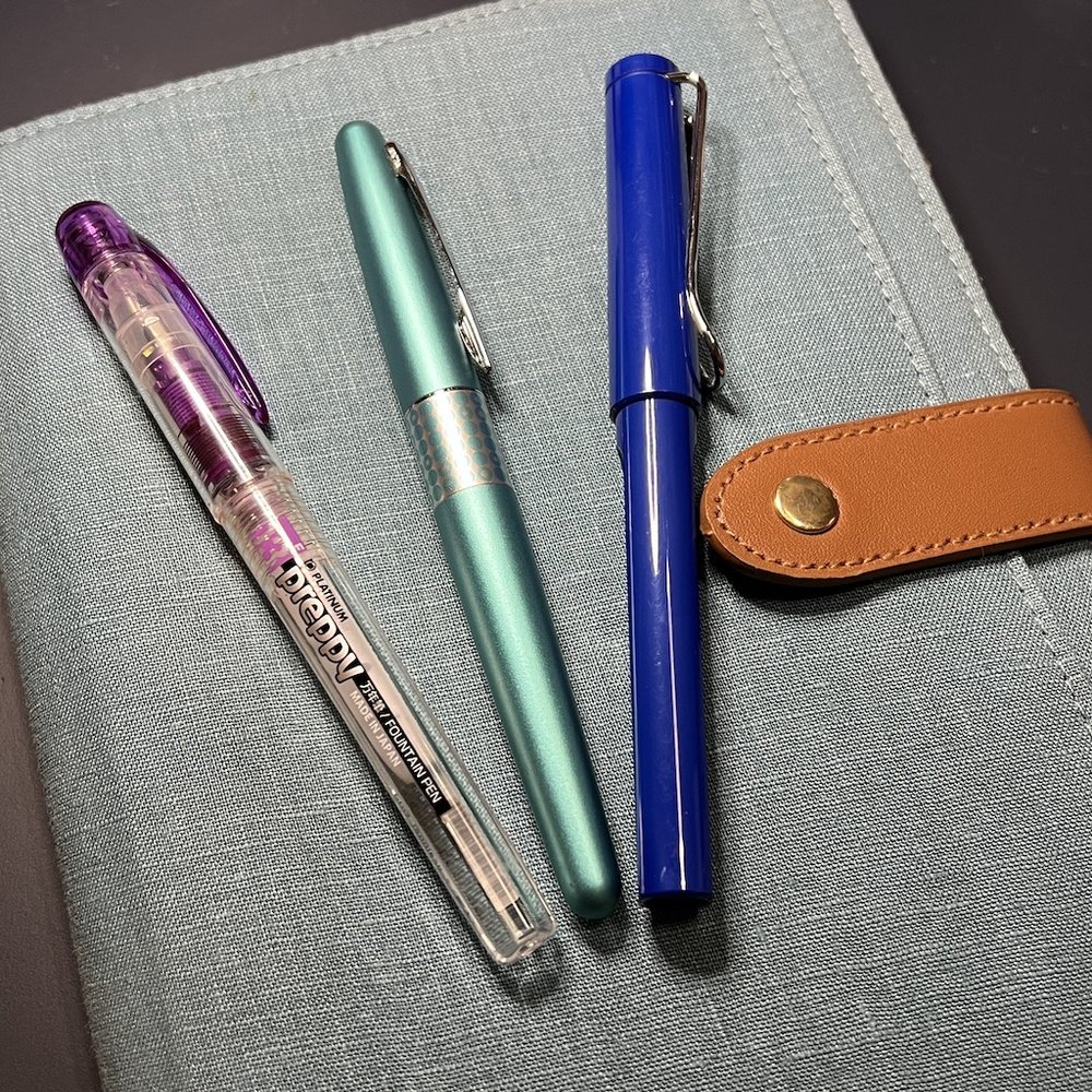 First pens