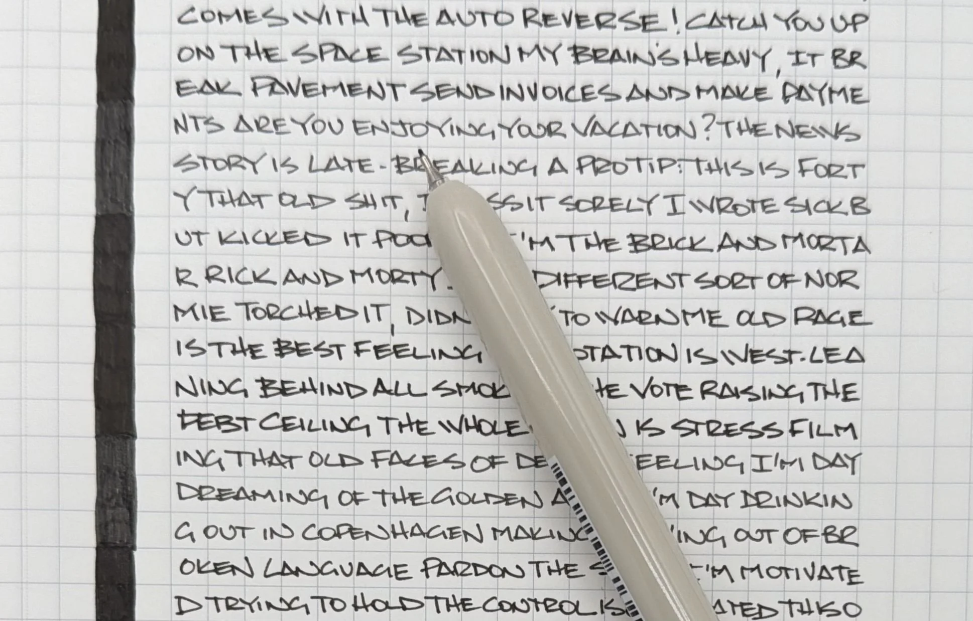 Writech Clictek Liner Pen Close