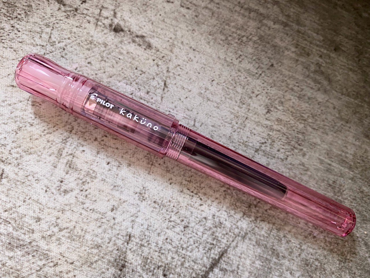 Pilot Kakuno Pink and White