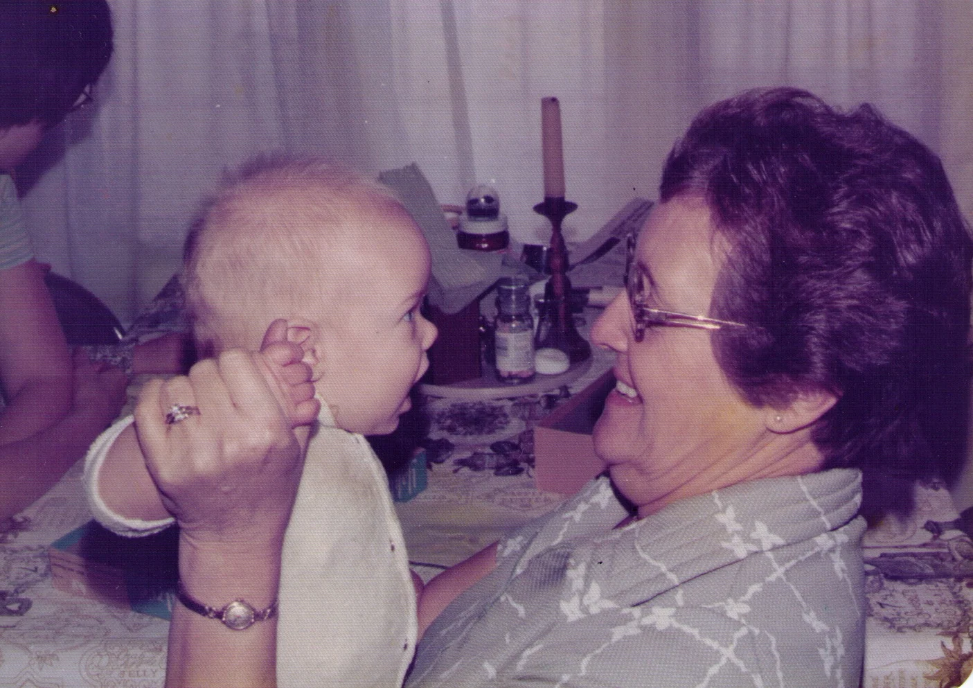 Lucille Antoinette (Bailly) Cranston, 1914-2015, pictured with me.