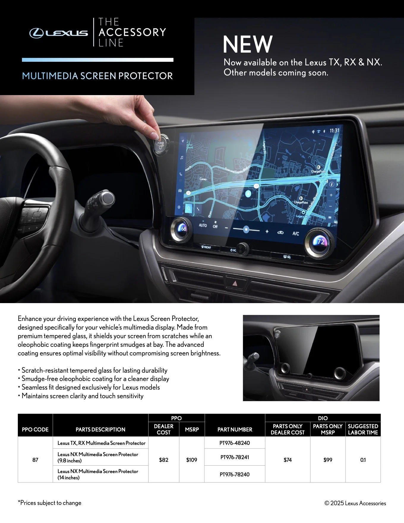 Screen Protector Flyer