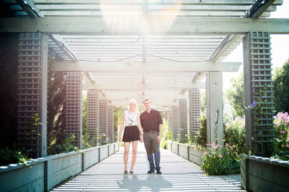 Engagement Botanical Gardens Denver Colorado