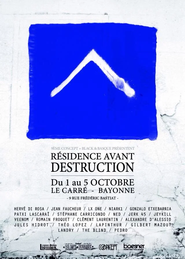 Résidence avant  destruction @ Carré Bonnat. Bayonne