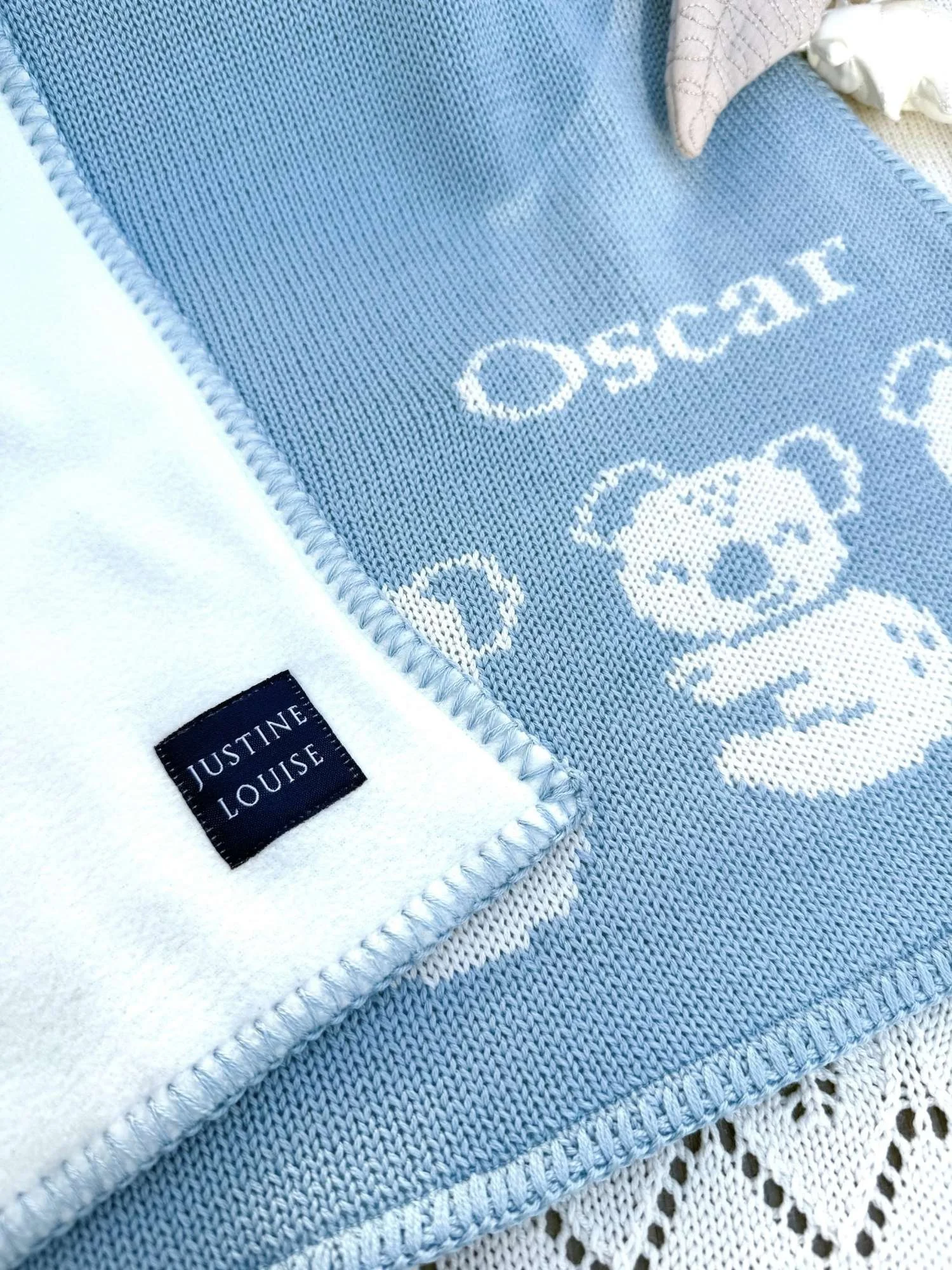personalized baby koala blanket