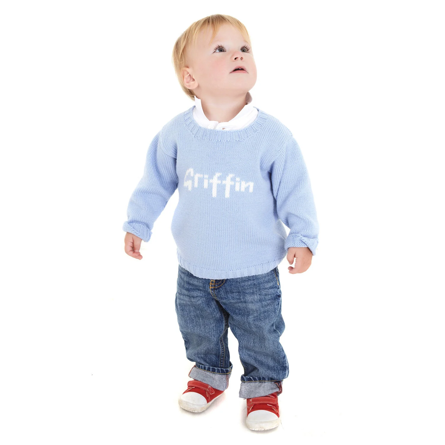 personalised baby jumper