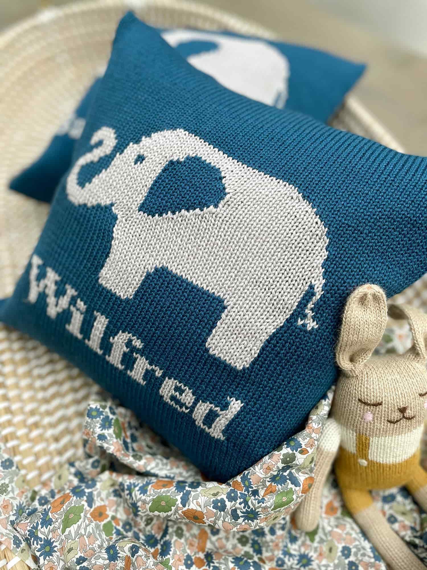 elephant cushion for baby
