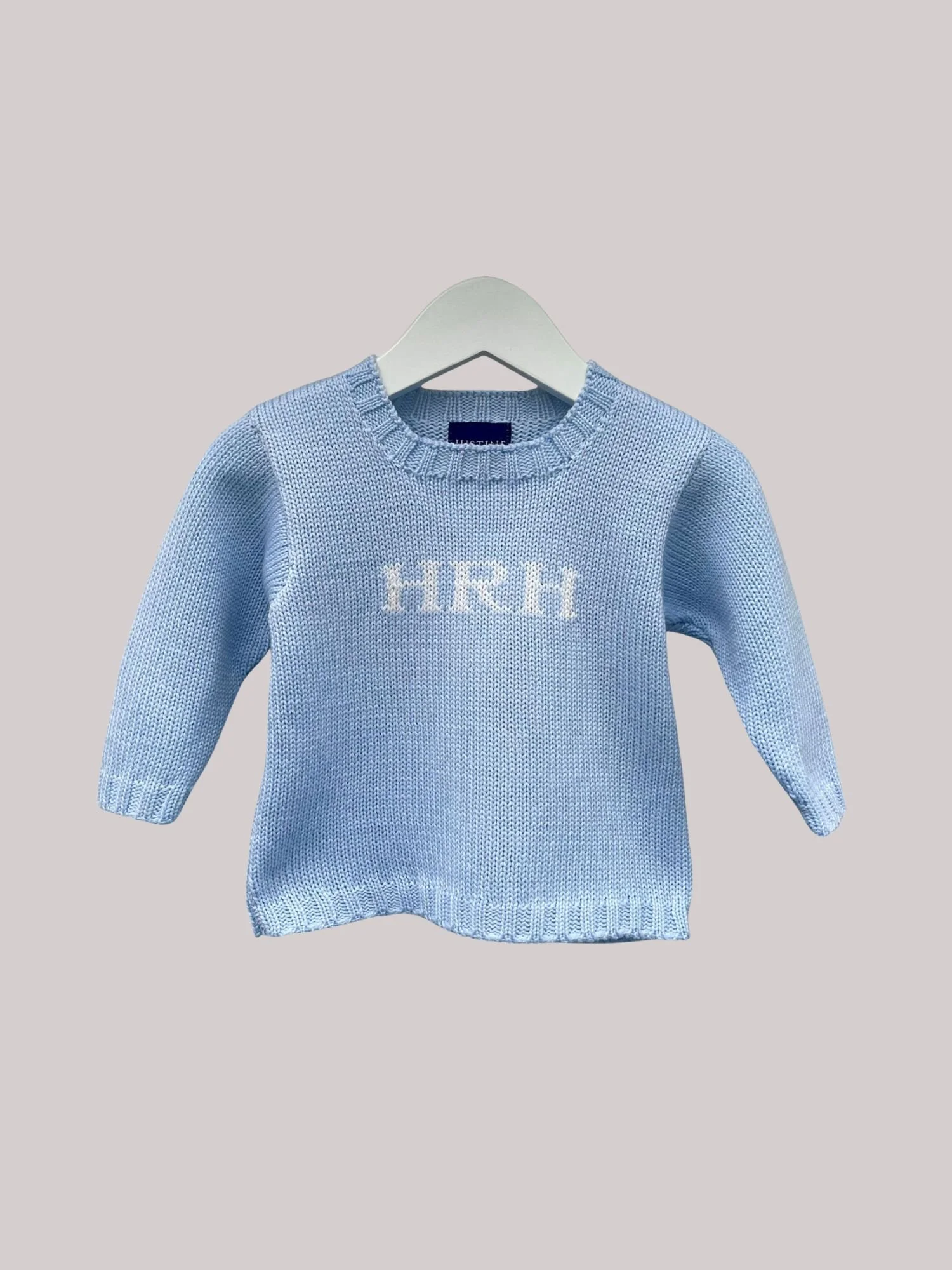monogrammed initials jumper