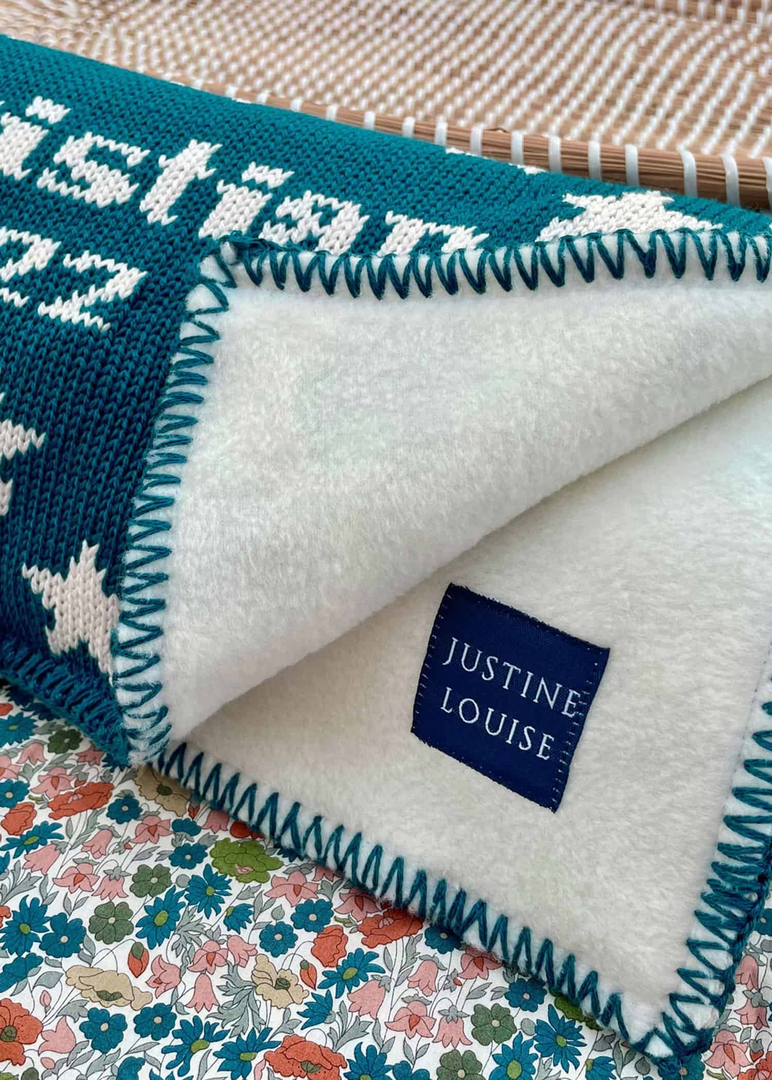 personalised star baby blanket