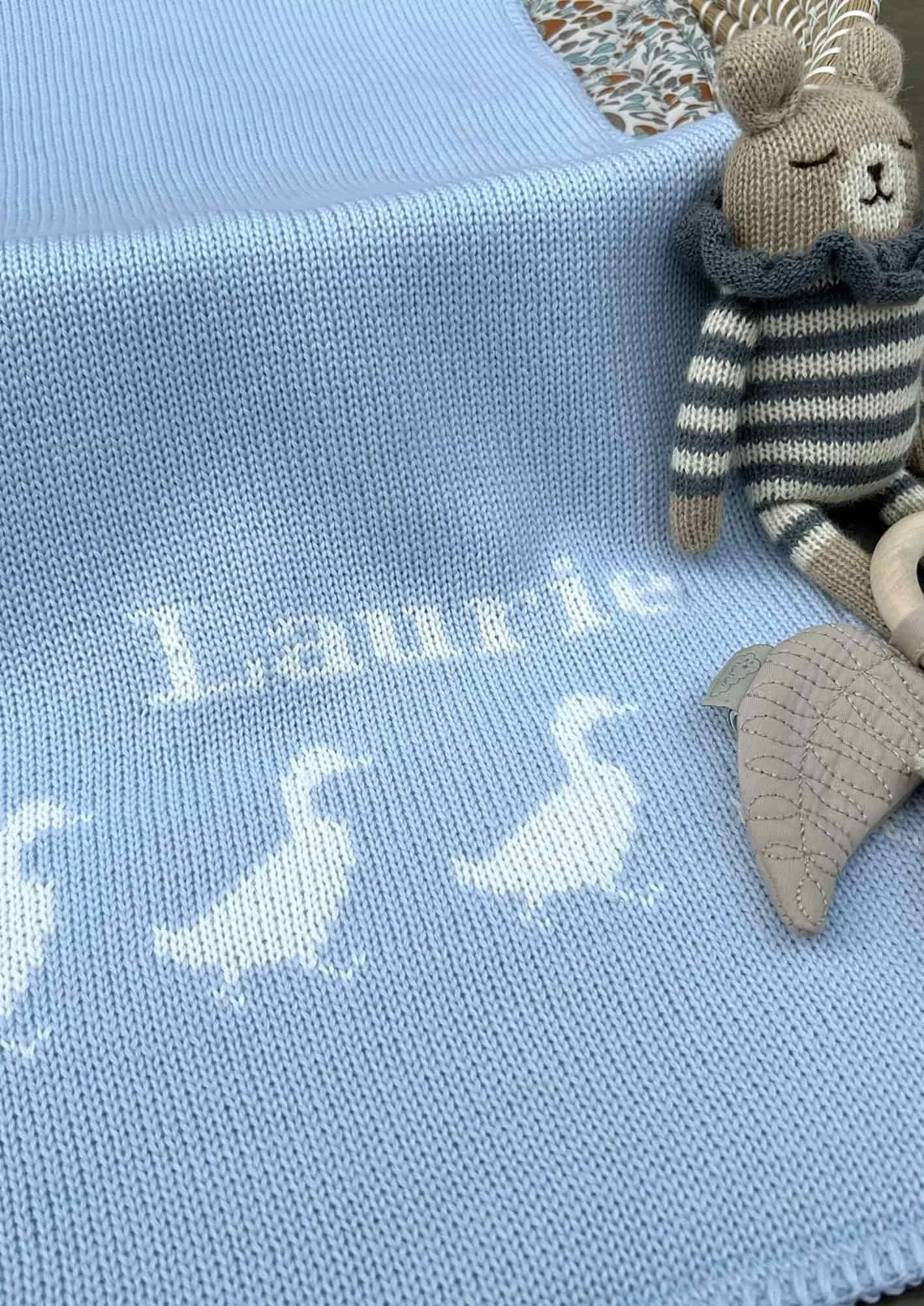 duck blanket personalised