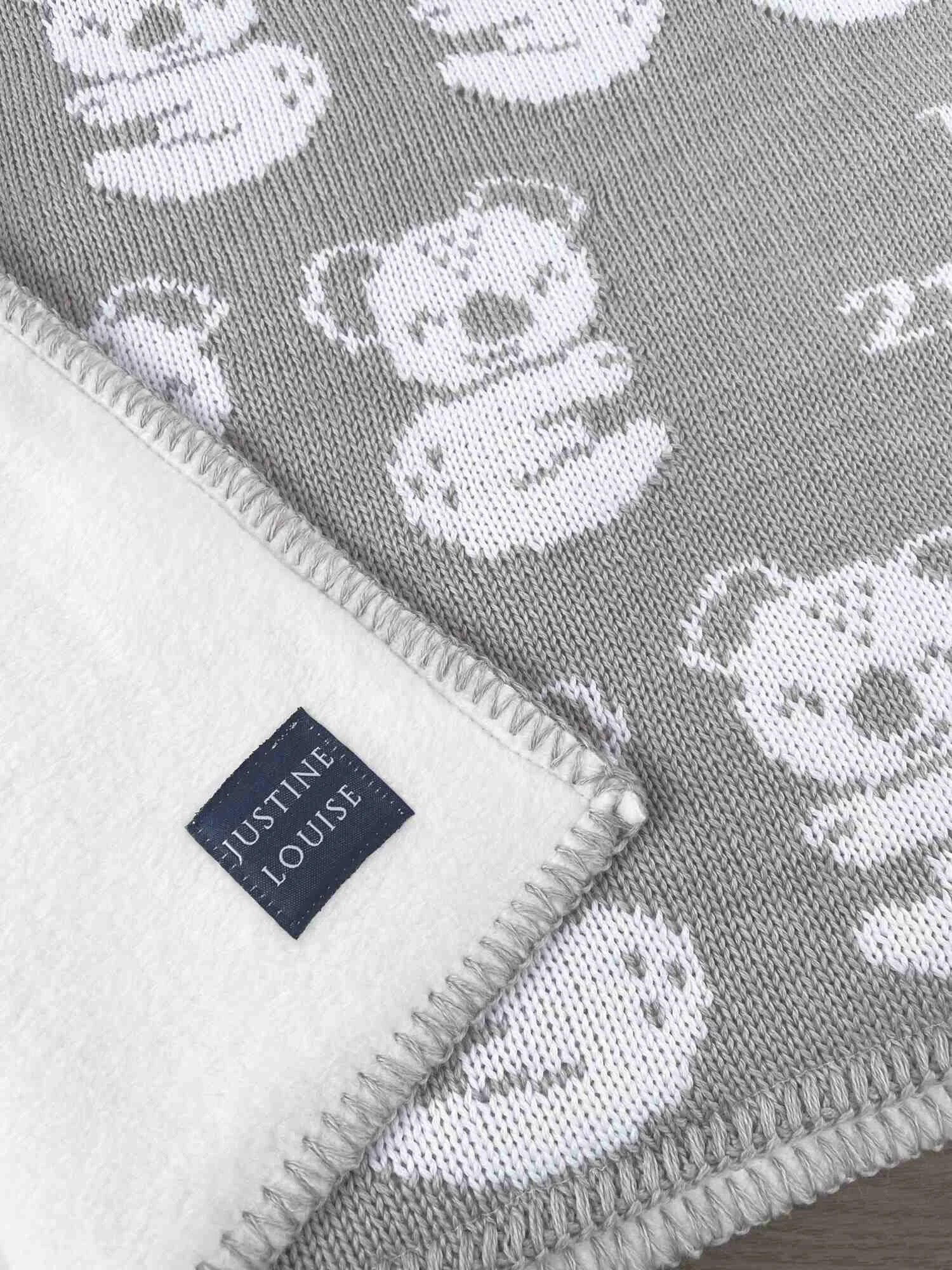 koala knitted baby blanket
