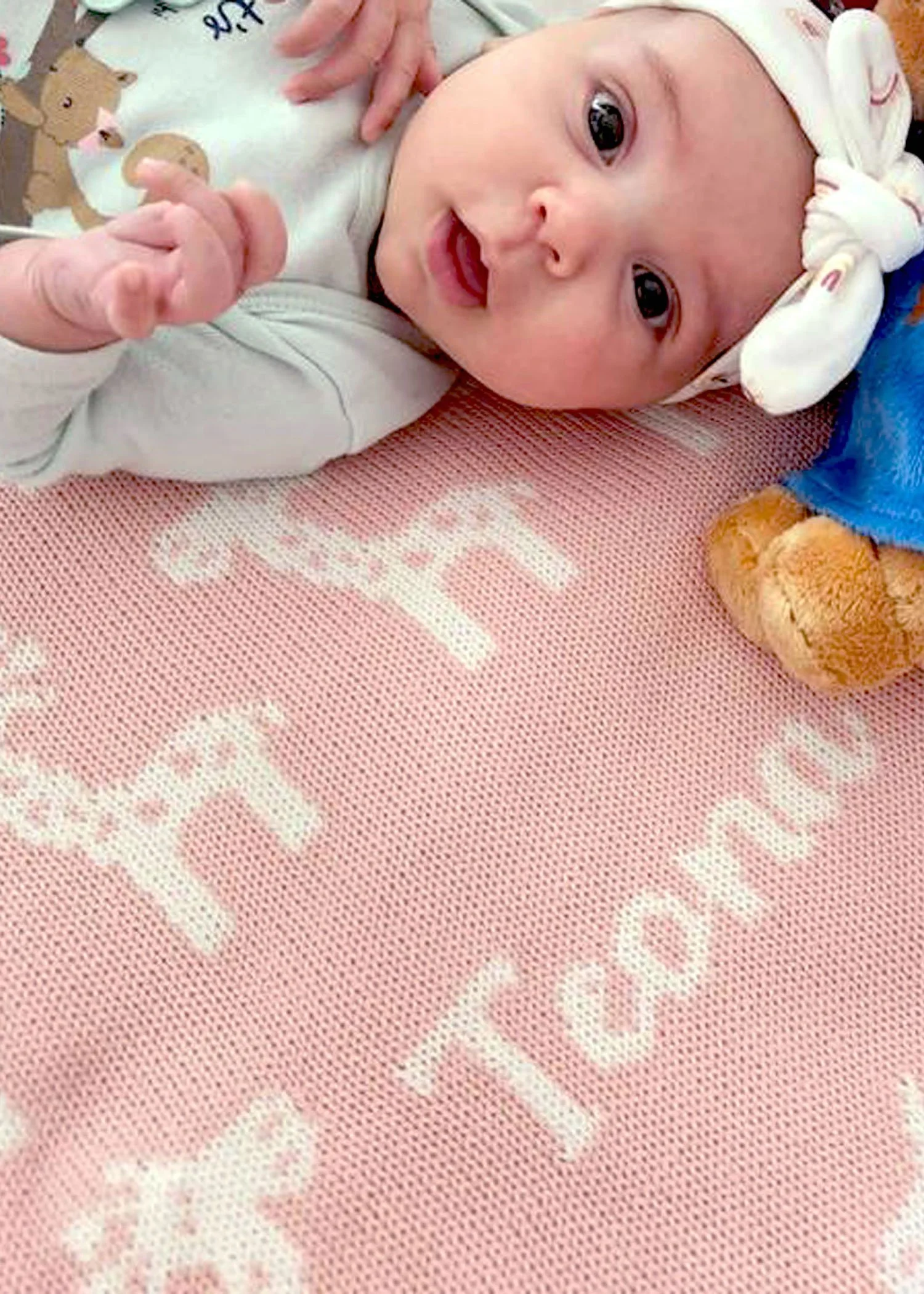 personalised baby blanket