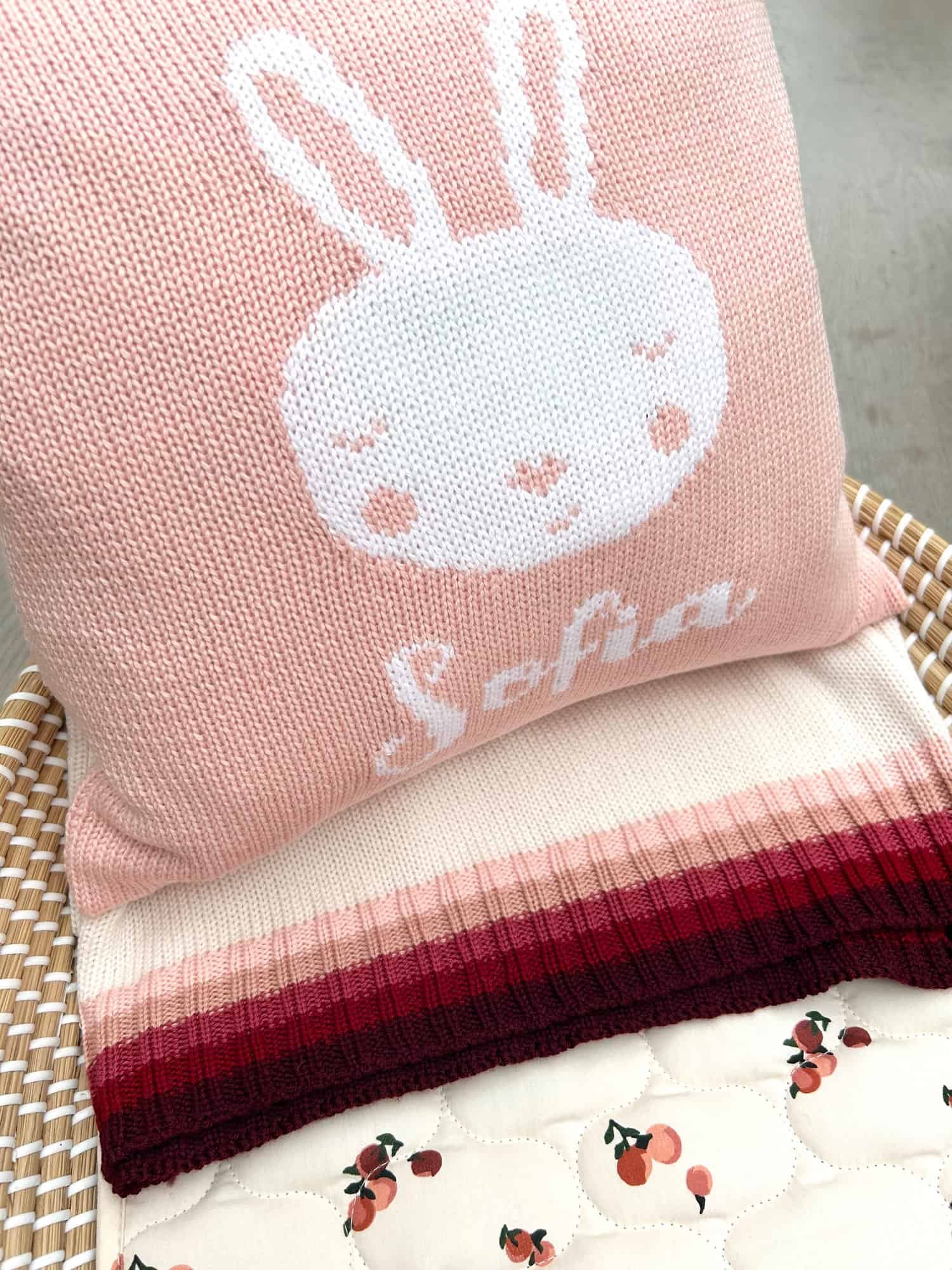 rabbit cushion