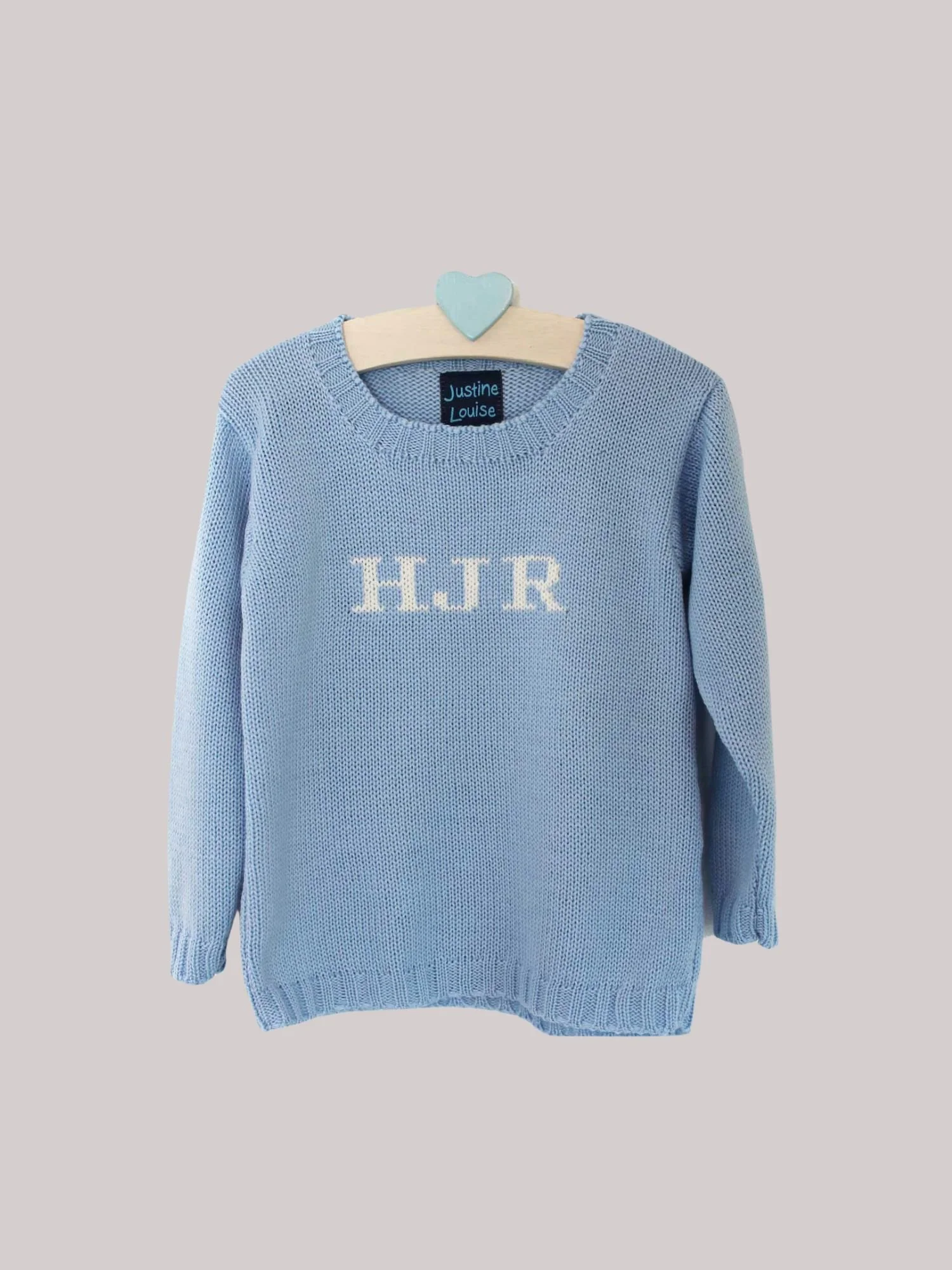 personalised toddler knitted jumper