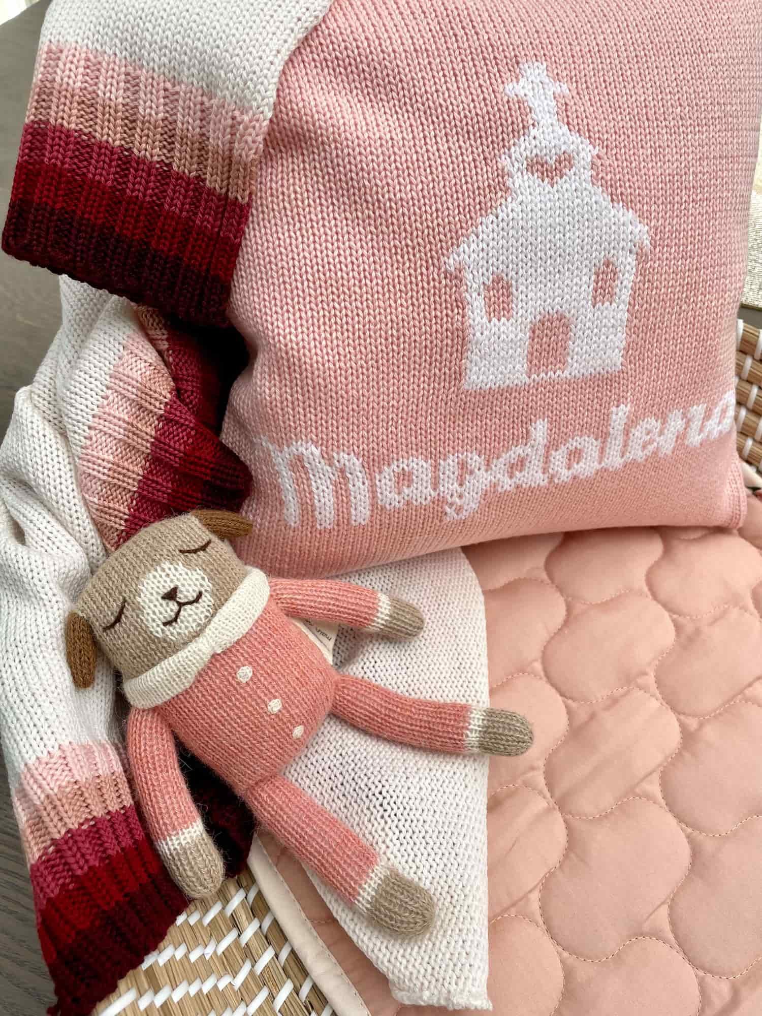 christening cushion for baby