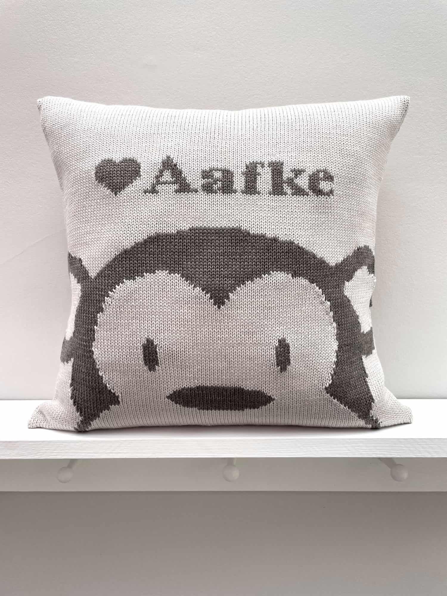 monkey cushion for baby nursery